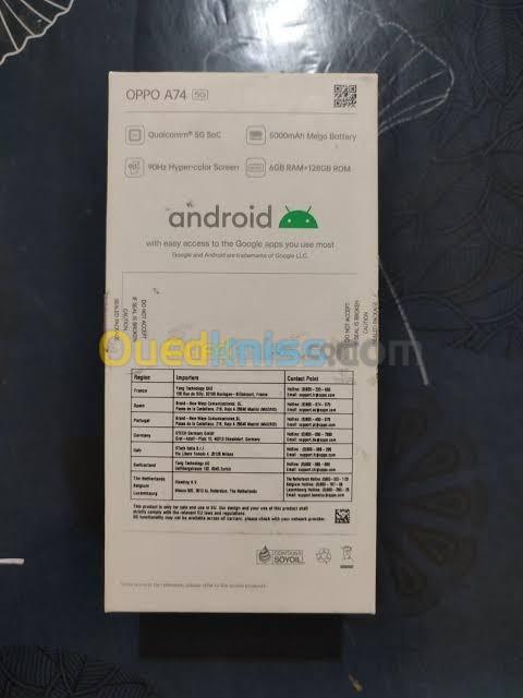 Oppo A 74  5G Oppo