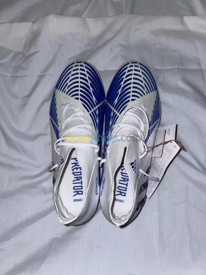 Adidas Predator Edge.1 White/Blue Fg EUR 40.5