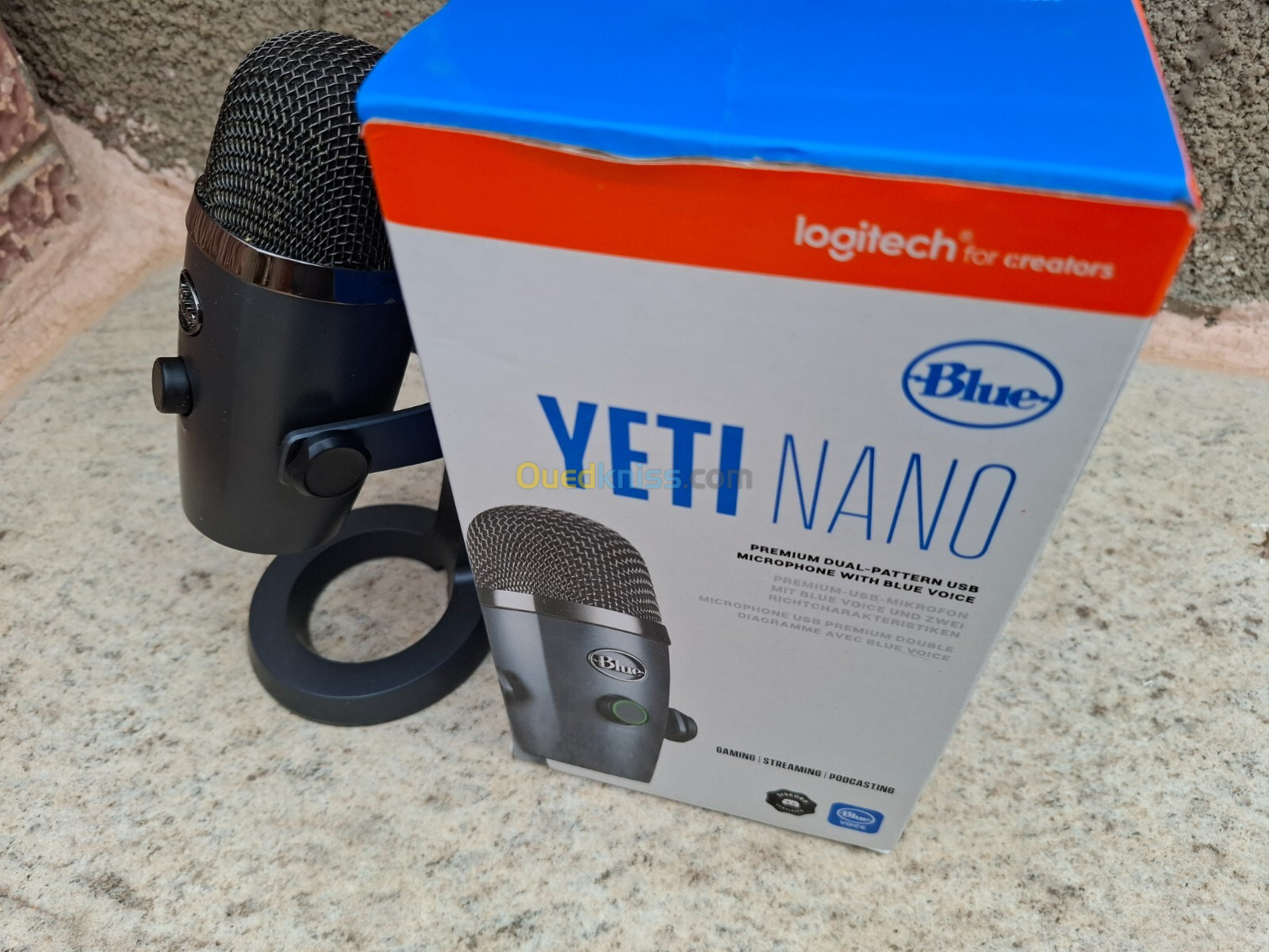 Microphone Logitech Blue Yeti NANO