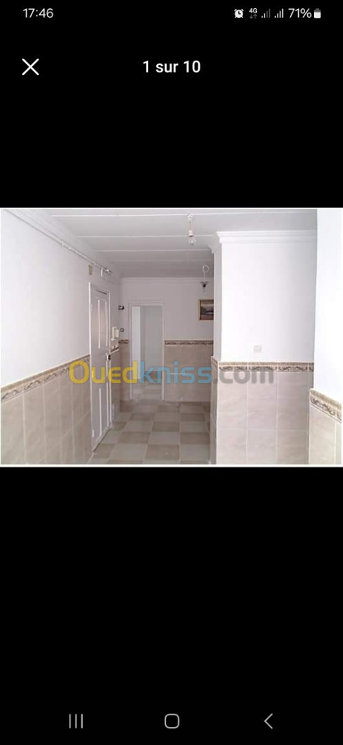 Vente Appartement F01 M'Sila Msila