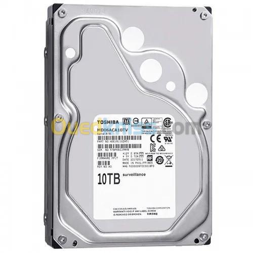 Disque Dur 10TB 3.5" TOSHIBA Surveillance