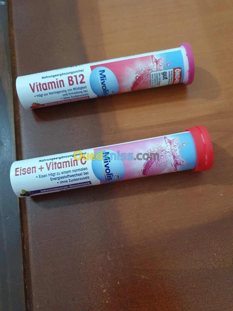 Vitamine B12 + vitamine C