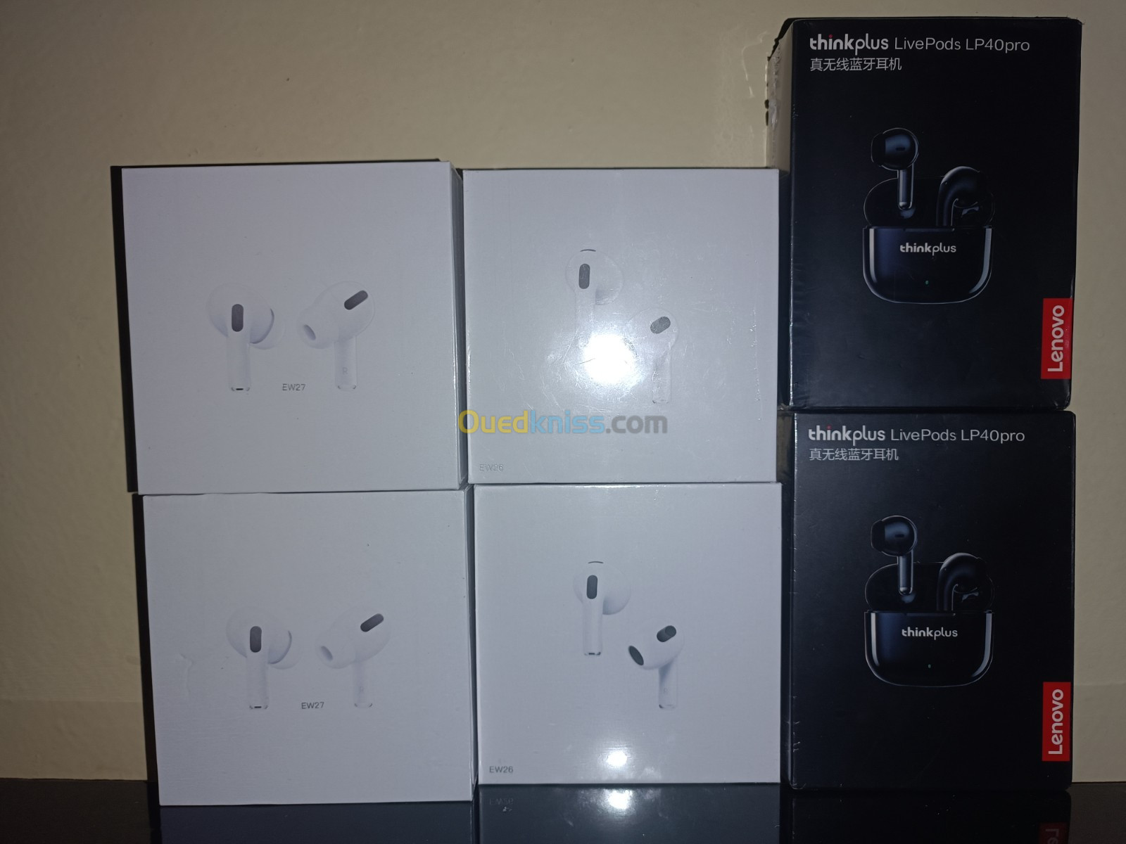 Airpods ( hoco original - Lenevo lp40 pro ) 