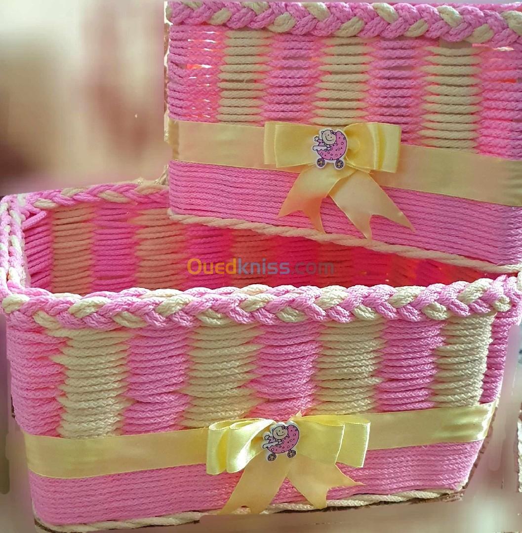 Panier de rangement pour les enfants Fait main