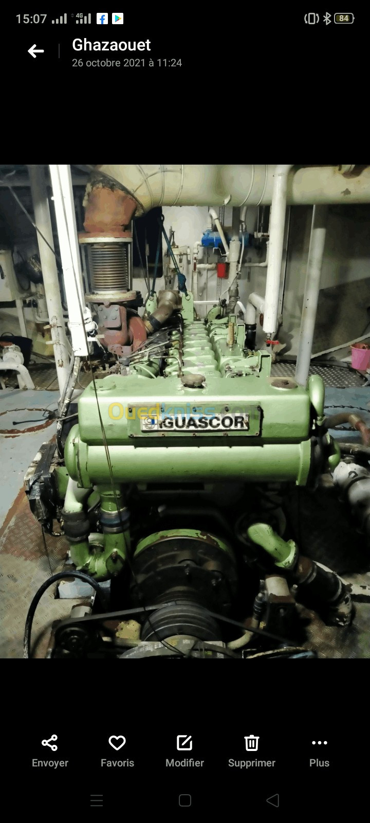 Moteur Guascor chalutier