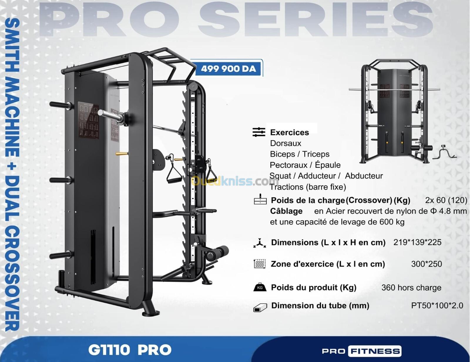 Smith Machine+Dual cross over  G1110 Profitness 