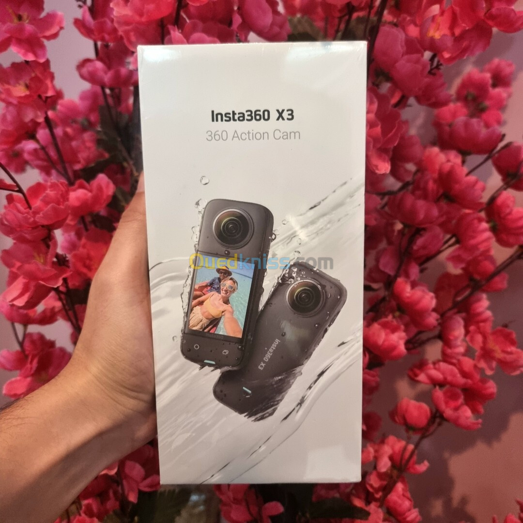 Insta360 X3 camera d'action 4k neuf scellé 