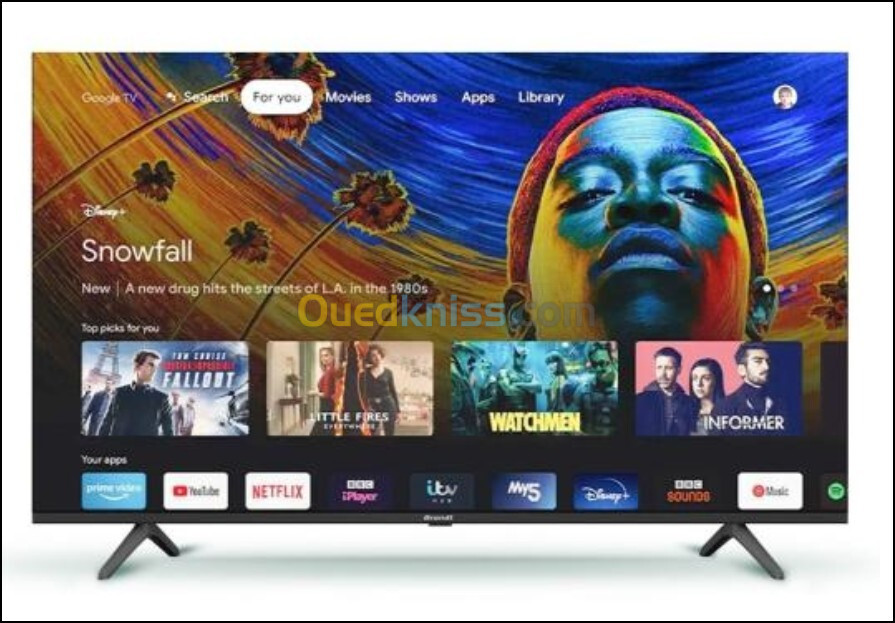 google tv  brandt 50" 4K