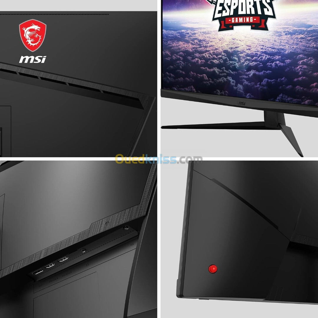 MSI G321Q 2K IPS 31.5" 16/9 WQHD (2560 x 1440) 1ms 170 Hz HDR G-Sync t, Night Vision, Black