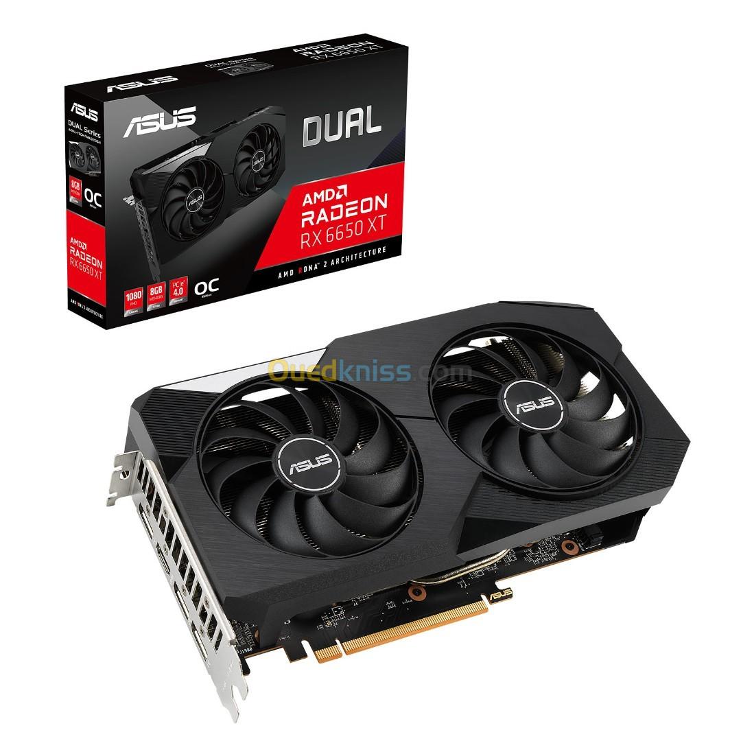 ASUS Radeon RX 6650 XT DUAL O8Go OC