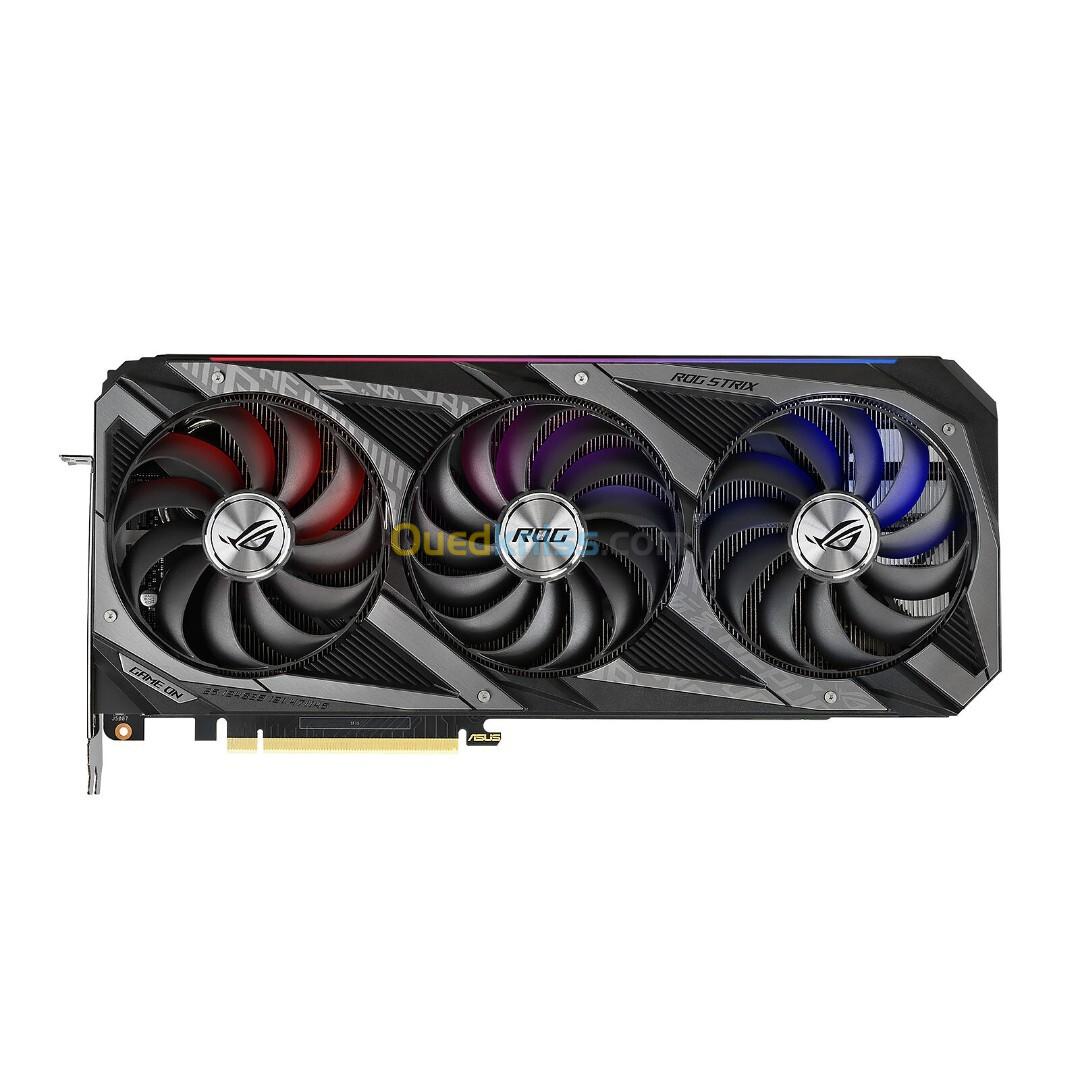  ASUS ROG STRIX GeForce RTX 3060 Ti O8Go GAMING LHR ( ETAT NEUF ) 