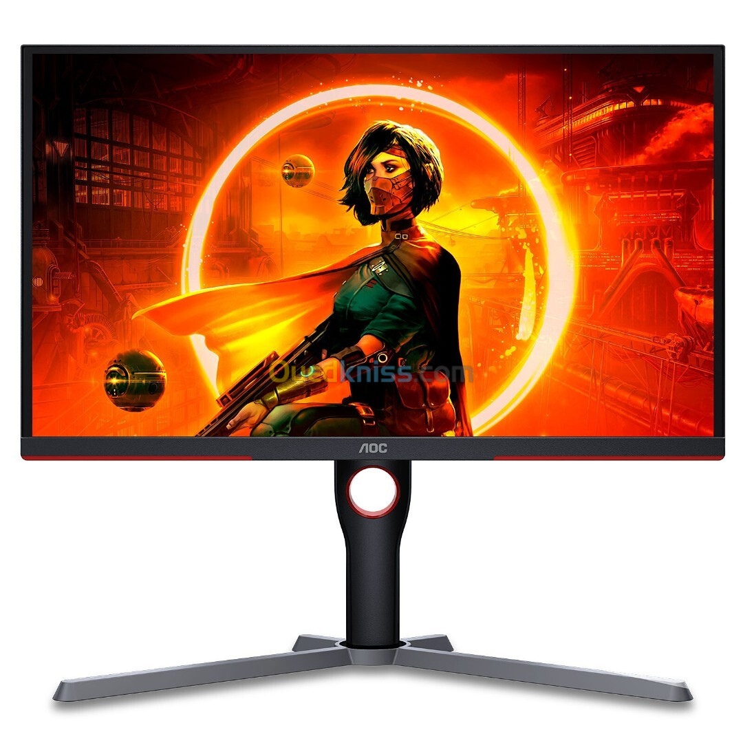 AOC 27" LED - U27G3X  4k / 1ms / 16/9 / IPS panel - 165 Hz - FreeSync Premium