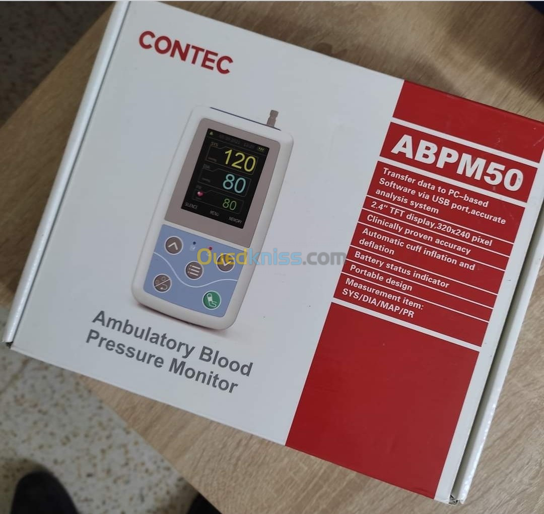 Contec mapa holter tensionnel Abpm50 