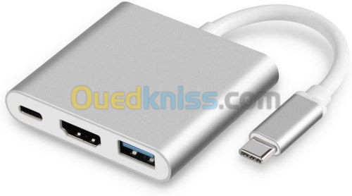 Adaptateur multiport USB-C USB 3.0 Type C 