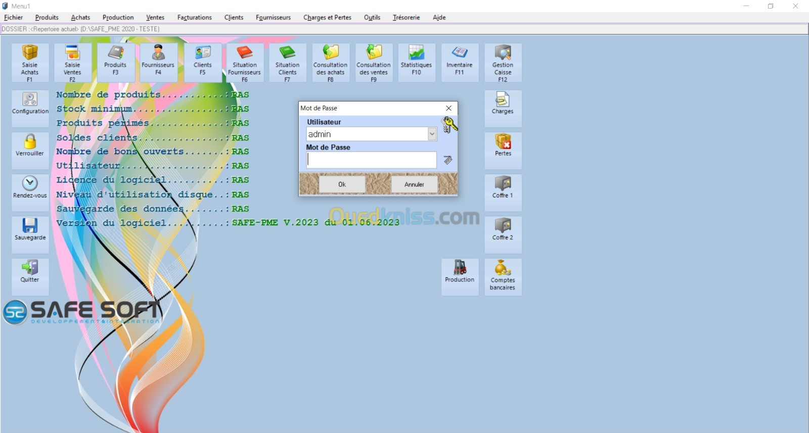 LOGICIEL PME COMMERCIALE ET PRODUCTION-FABRICATION