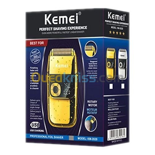 Rasoir kemai  gold Modèle km- 2028 