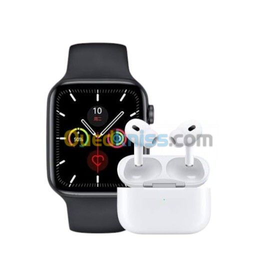 Smart watch w26 pro max+ écouteur bluetooth noir