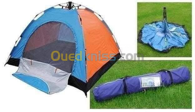 Tente Camping 2/4/6 Places - خيمة تخييم جميع الاحجام