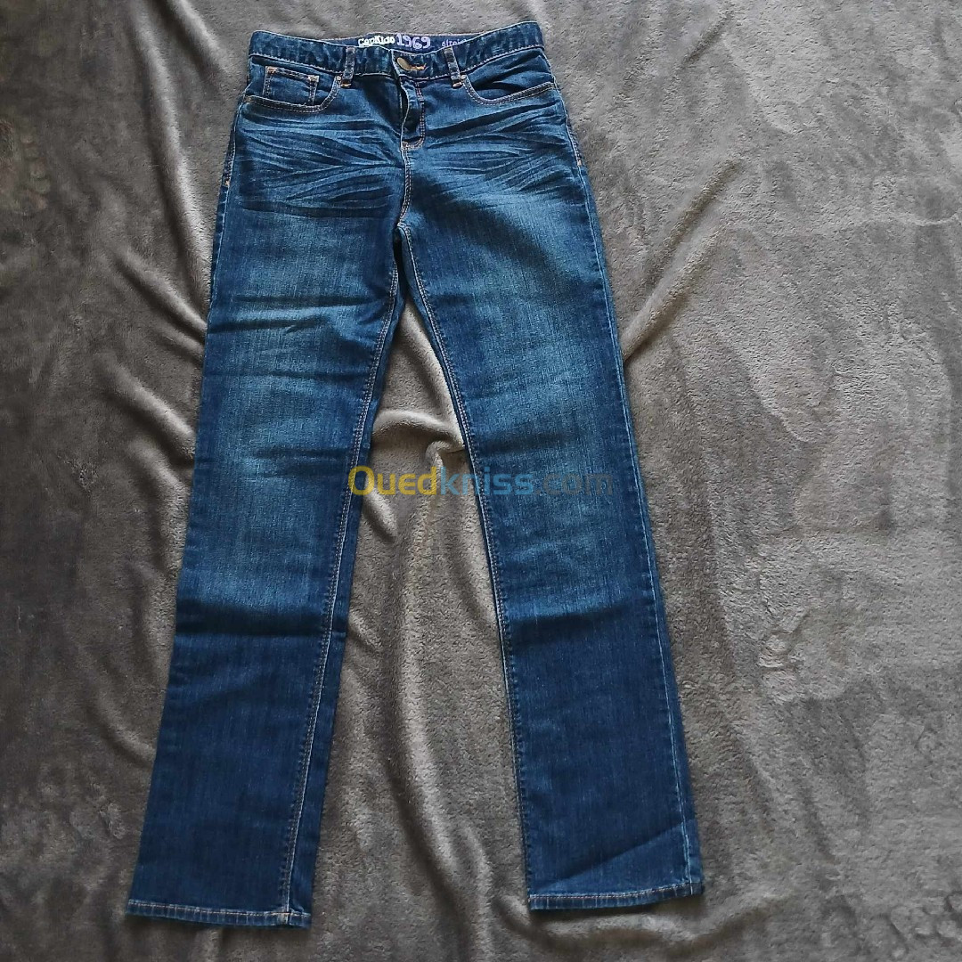 2 jeans skinny fit taille 36 europe