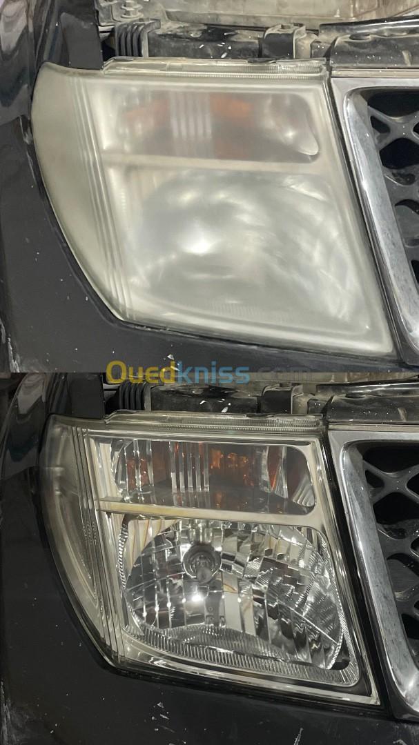Rénovation phares voiture ( extérieures) تجديد و تلميع كل انواع مصابيح السيارات (من الخارج) ا