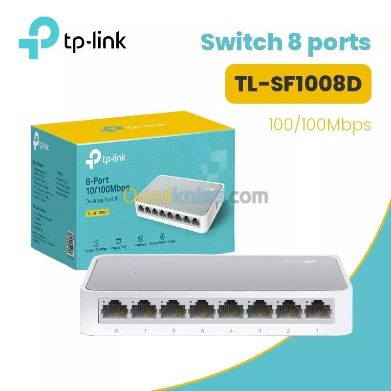 SWITCH TP-LINK 08 PORTS 10/100MBPS TL-SF1008D