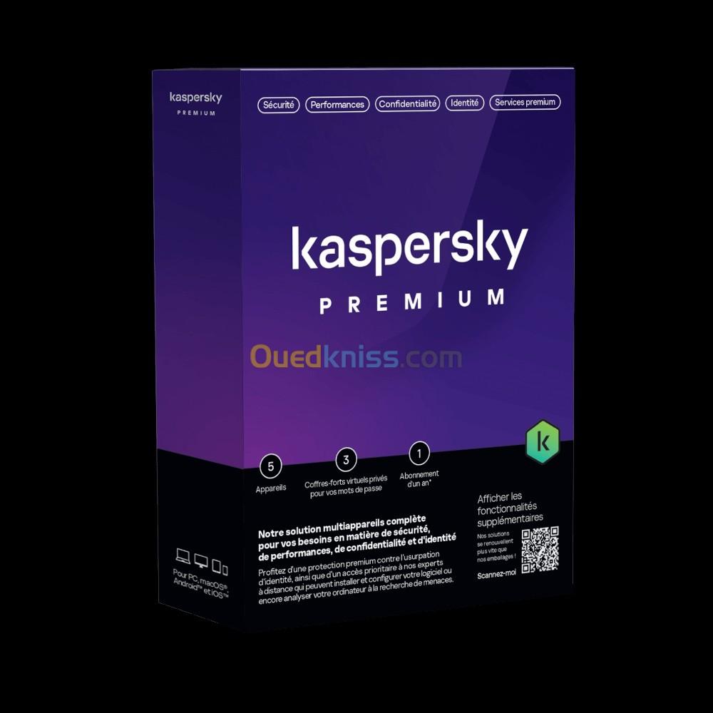 KASPERSKY PREMIUM 5 POSTES 1AN