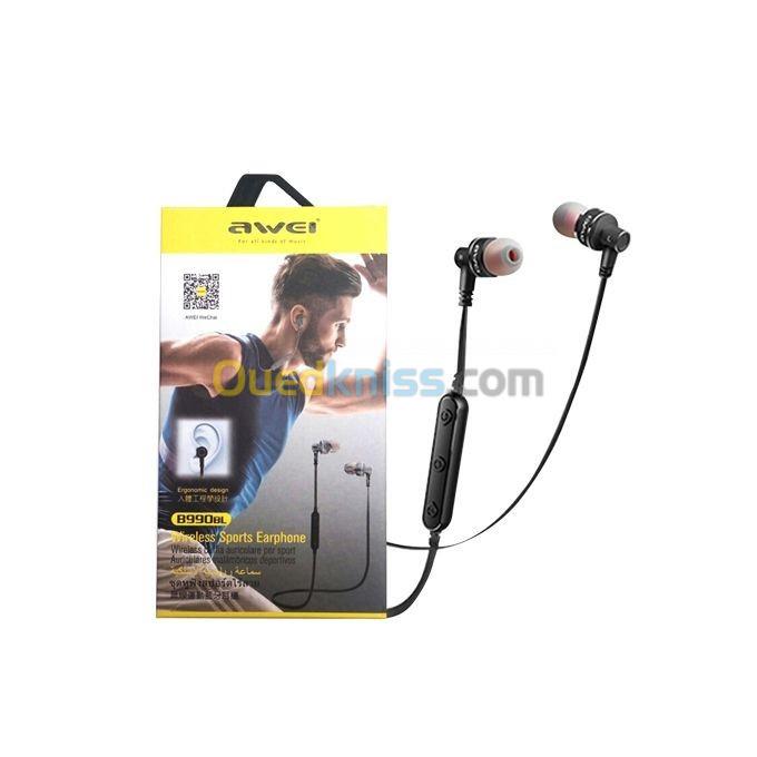 ECOUTEUR BLUETOOTH AWEI B990BL