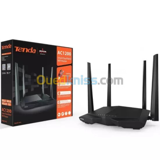 MODEM ROUTEUR VDSL2+ TENDA V1200 867MBPS 300 MBPS 5GHZ 11AC