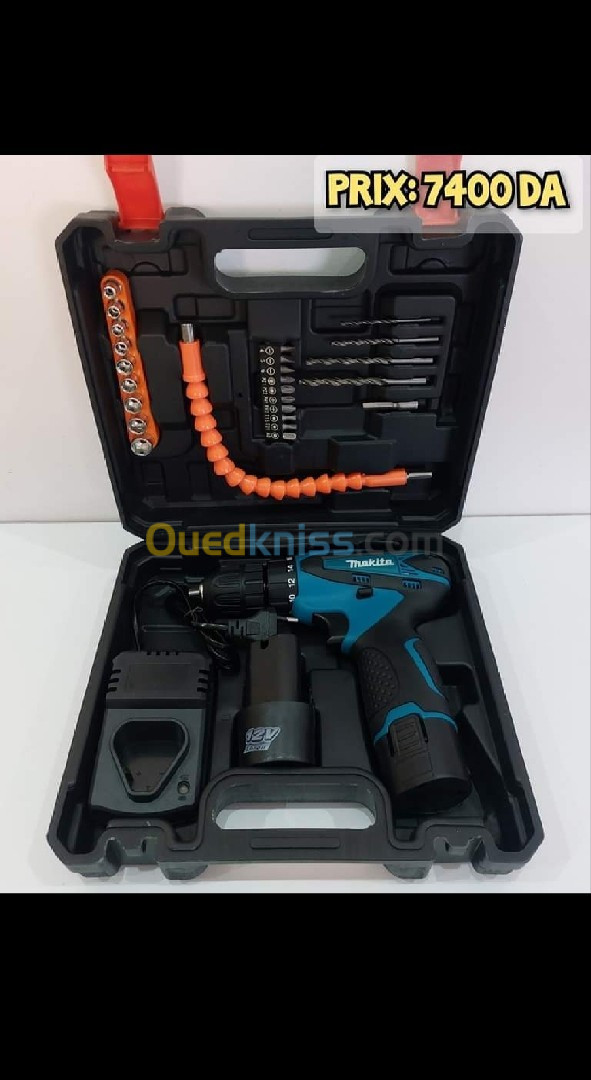 Nv Visseuse makita 12v avec accessoires 