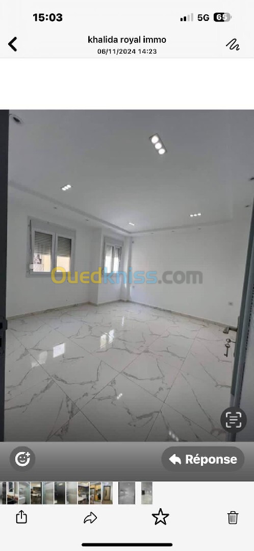 Vente Appartement F2 Alger Bordj el kiffan