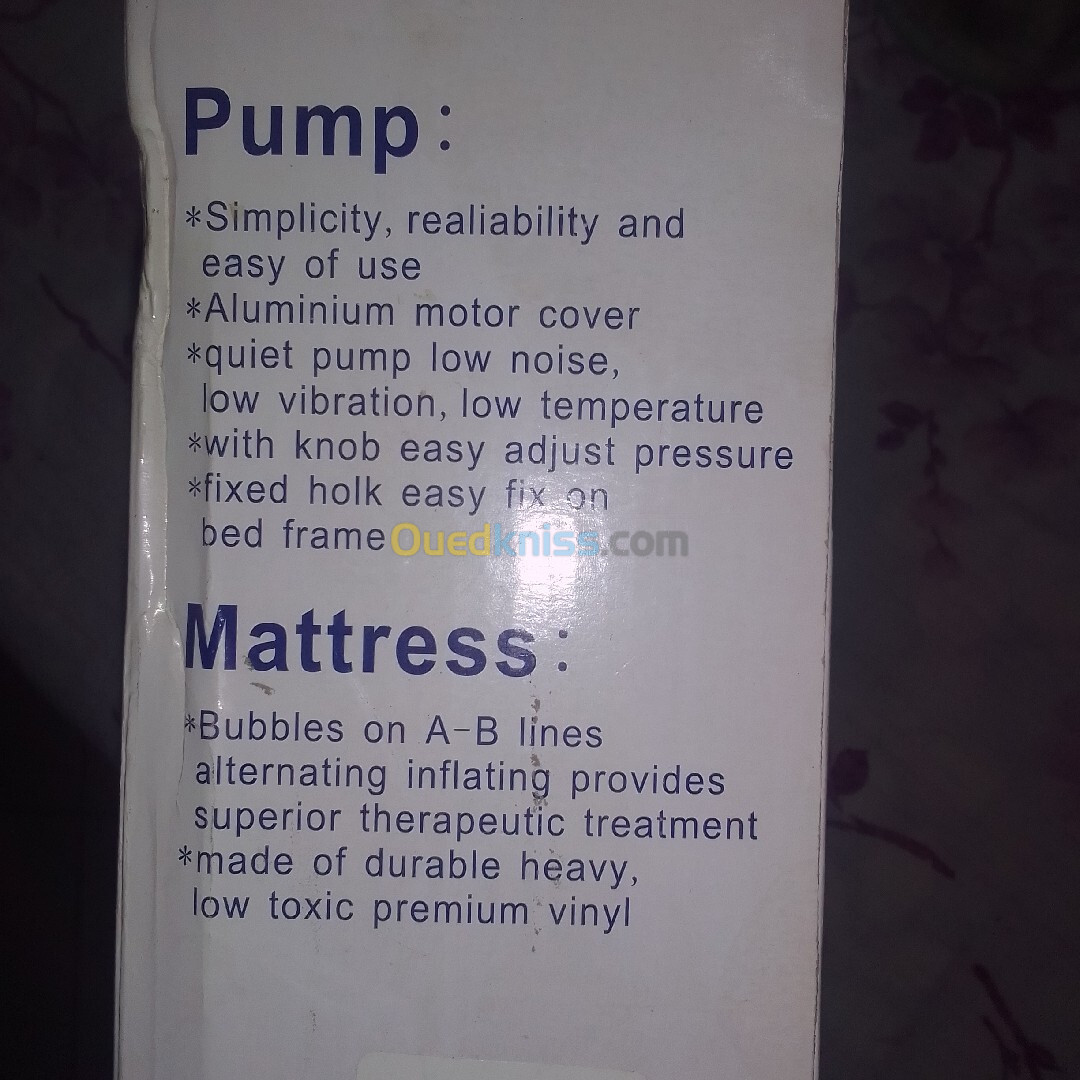 Matelas therapeutique