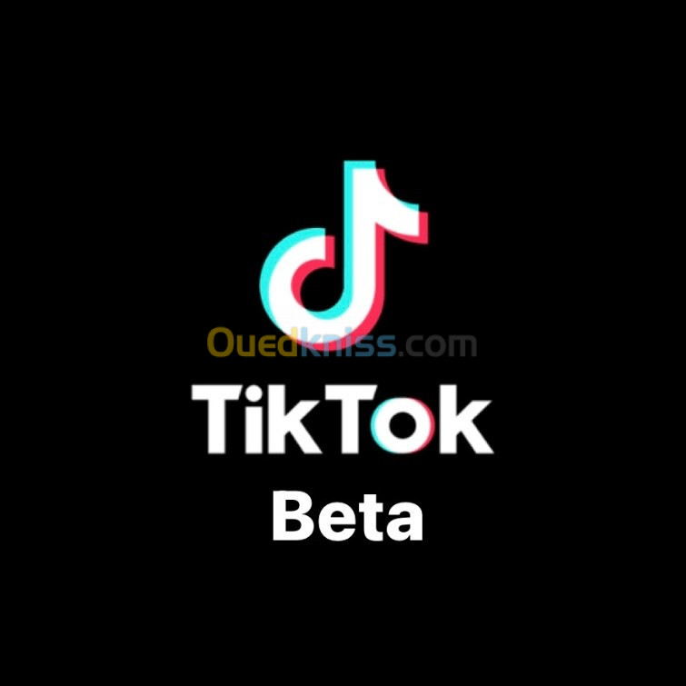 Ouverture compte Tiktok beta