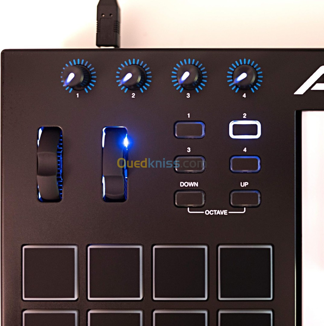 M-Audio Keystation 61MK3 - Clavier MIDI USB 61 Touches Semi-Lestées