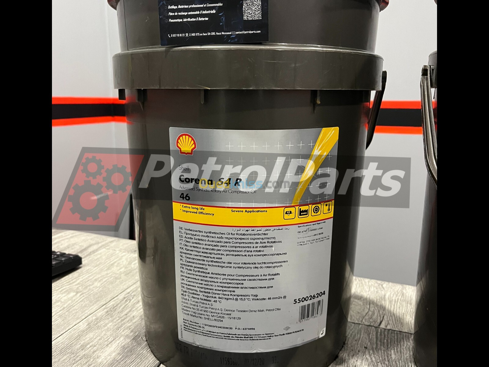 SHELL CORENA S4 R 46 Bidon 20L 