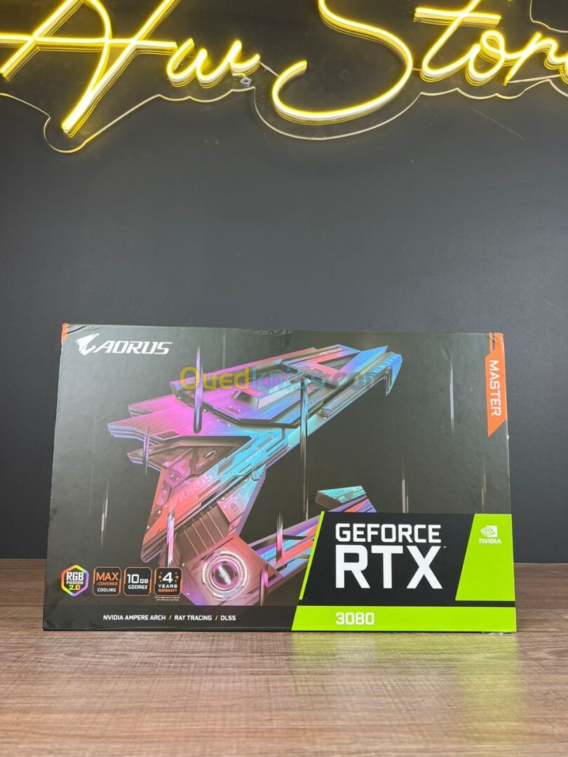 AORUS MASTER RTX 3080 10GB OC - USED LIKE NEW - 