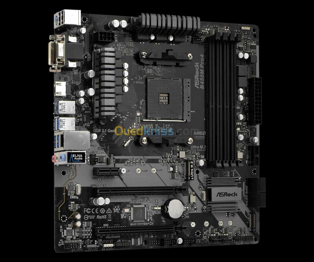 ASROCK B450M PRO4 