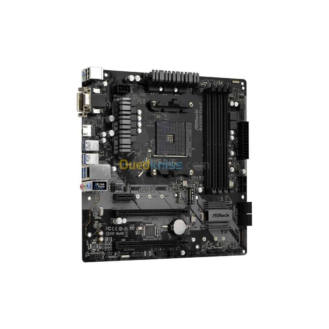 ASROCK B450M PRO4 