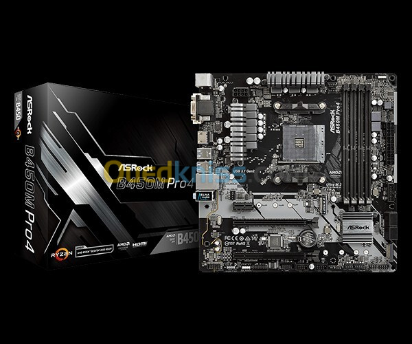 ASROCK B450M PRO4 