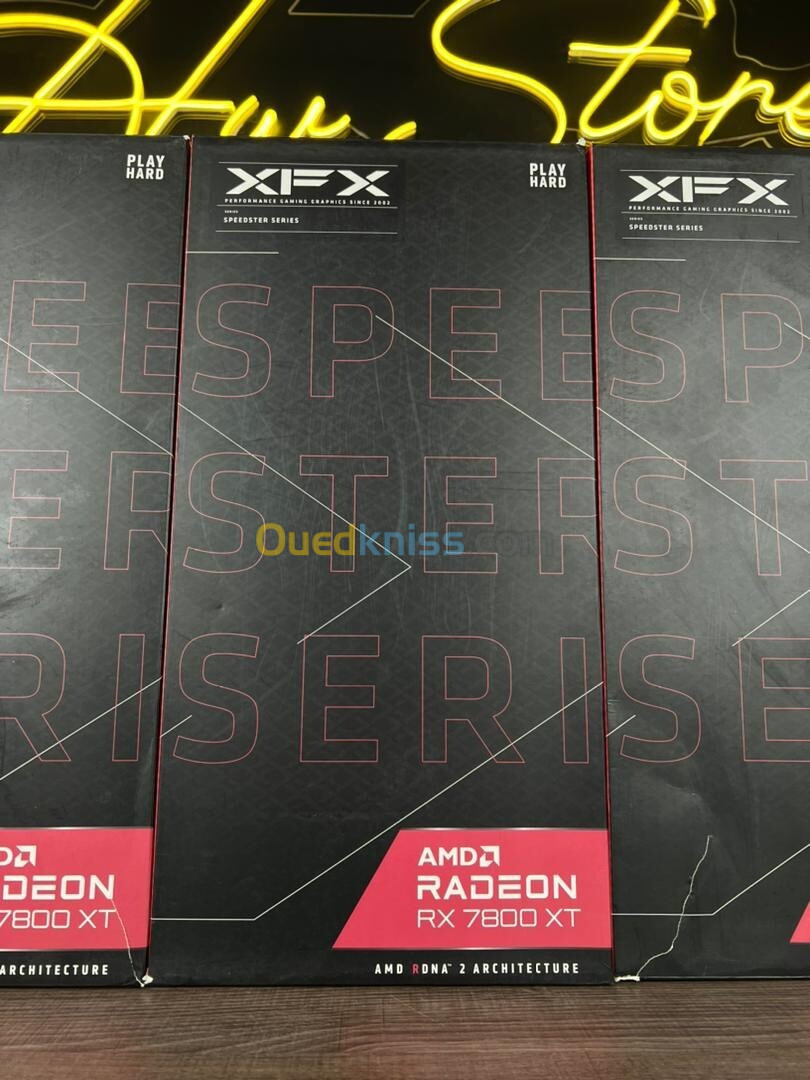 XFX QICK319 RX7800XT 16GB OC - FACTORY REFURB -