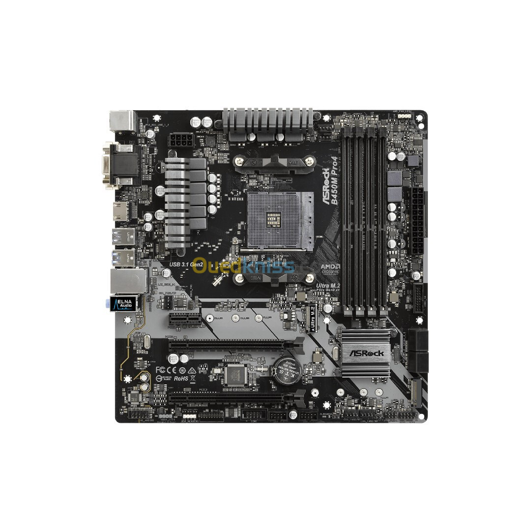 ASROCK B450M PRO4 