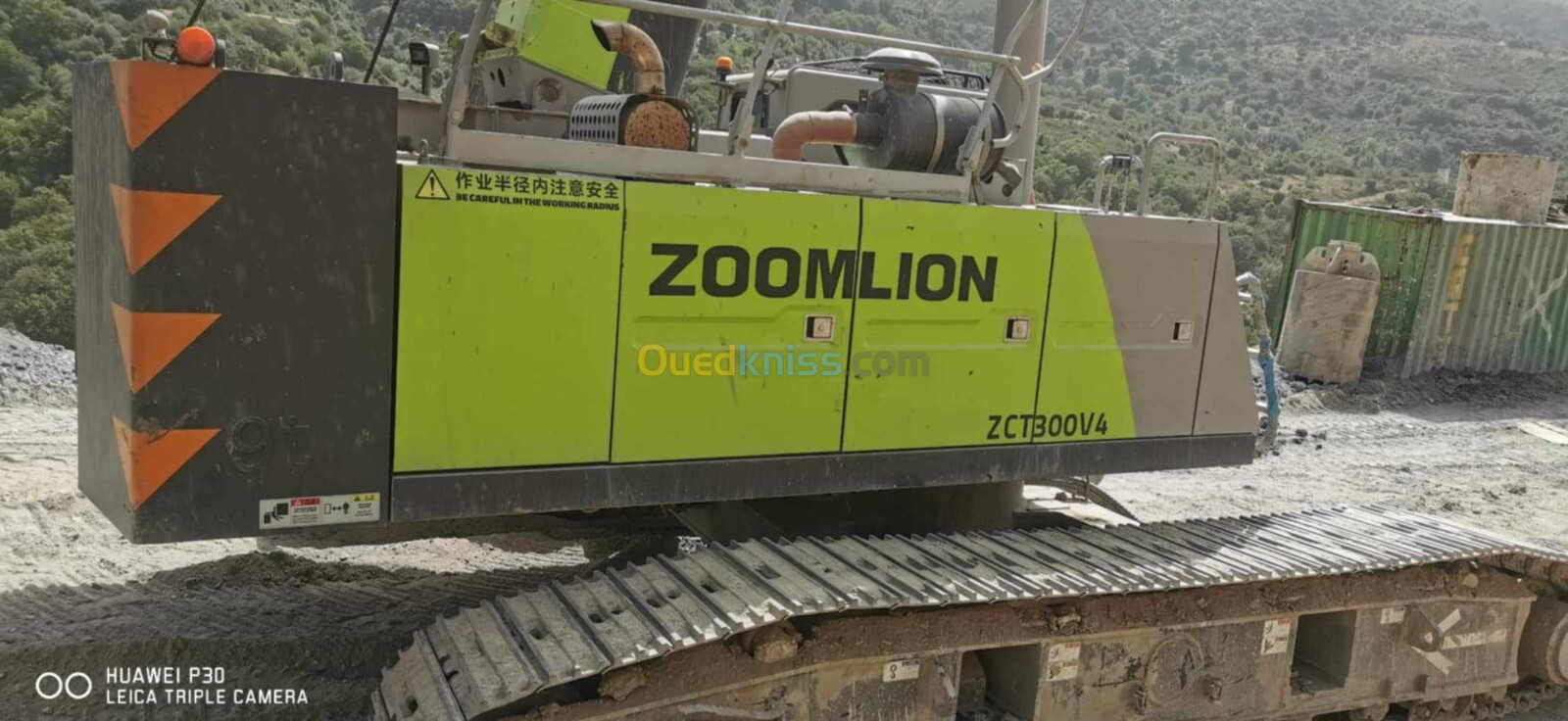 ZOOMLION GRUE MOBILE SUR CHENILLE 30T 2023