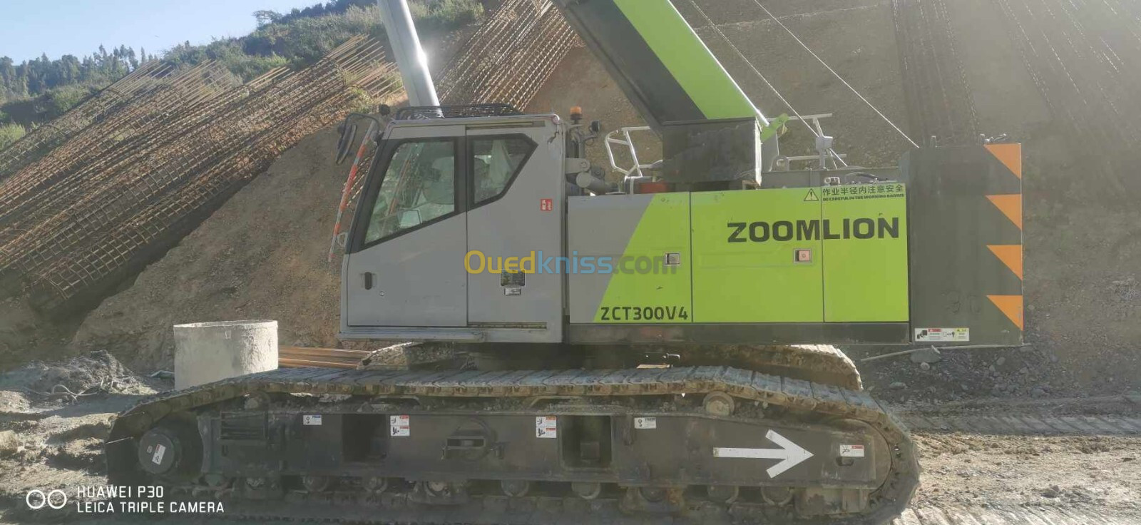 ZOOMLION GRUE MOBILE SUR CHENILLE 30T 2023