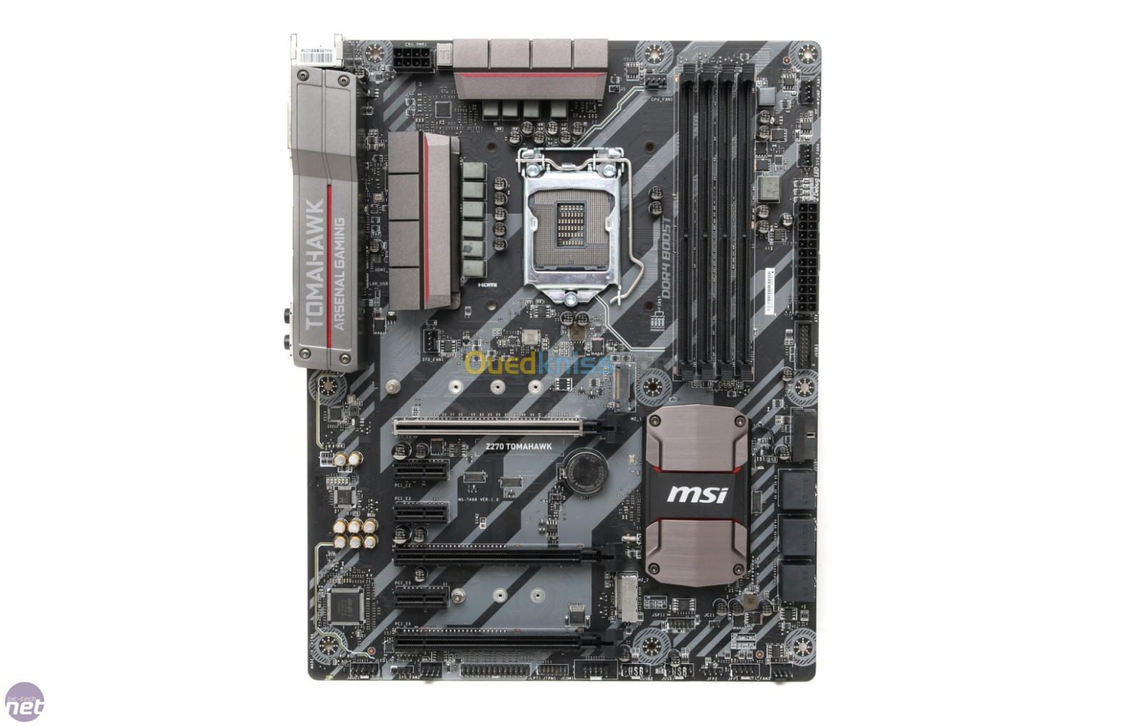 carte mère msi Z270 Tomahawk  et Cpu intel core i5 6400t  