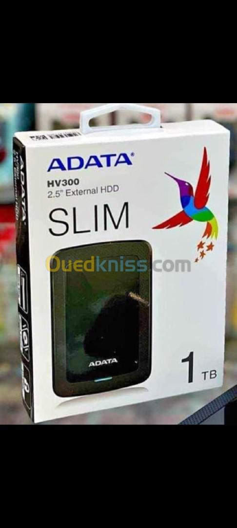 Disque dur adata slim esterne 1tb 