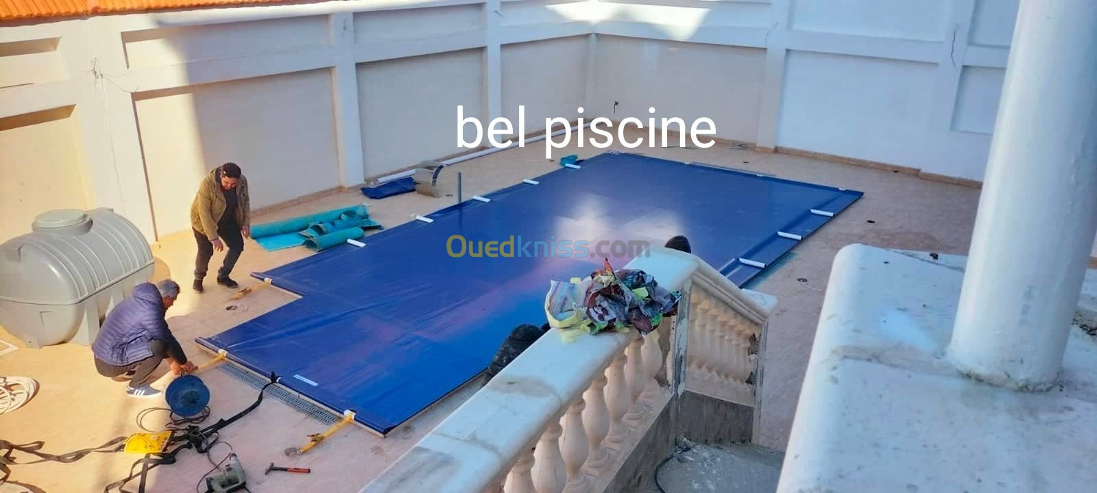 Bâche de couverture piscine 