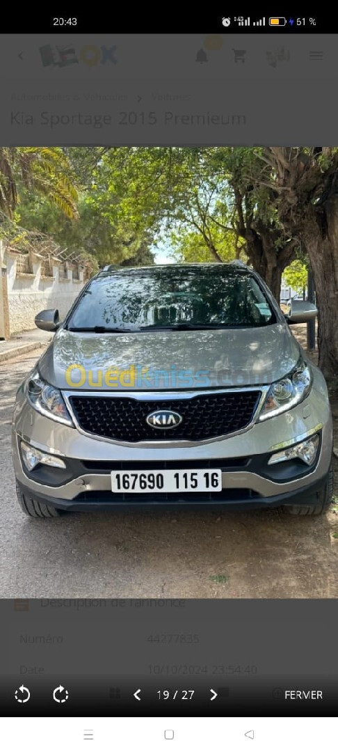 Kia Sportage 2015 Sportage