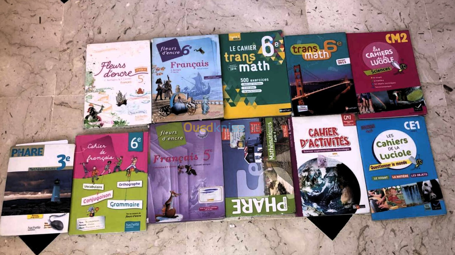 Lots de Livres Scolaires Programme Francais 