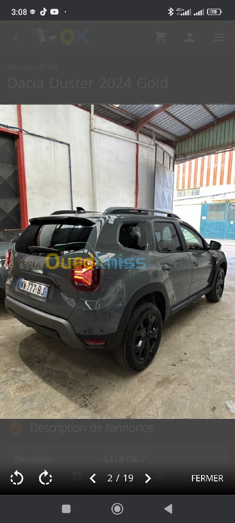 Dacia Duster 2024 Gold