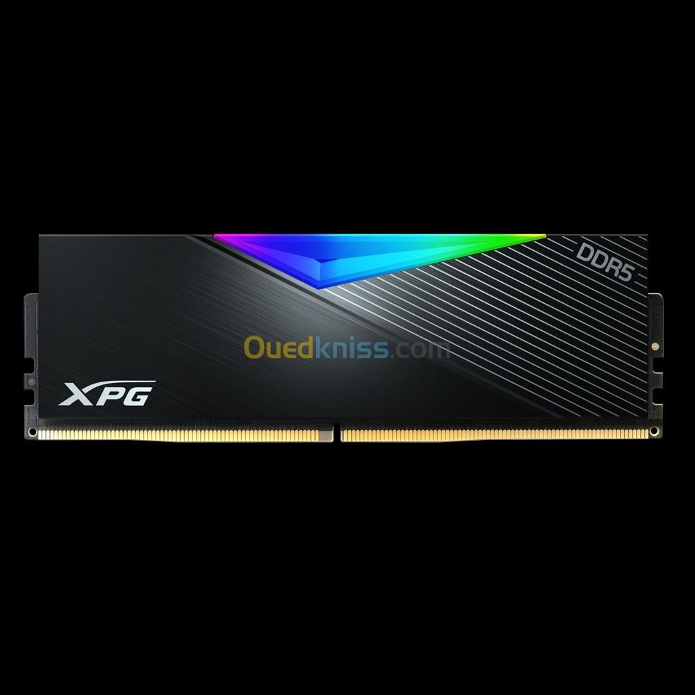 RAM 16GB DDR5 5200MHZ XPG LANCER RGB DRAM MODULE ( Noir / Blanc )