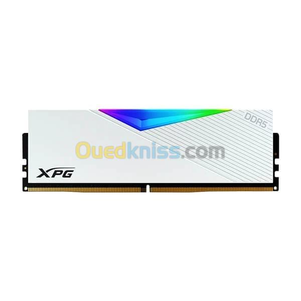 RAM 16GB DDR5 5200MHZ XPG LANCER RGB DRAM MODULE ( Noir / Blanc )